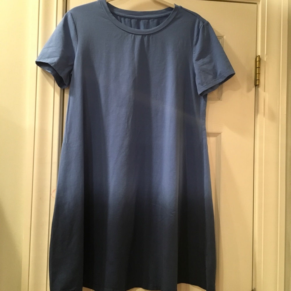 Ombré blue T-shirt Dress